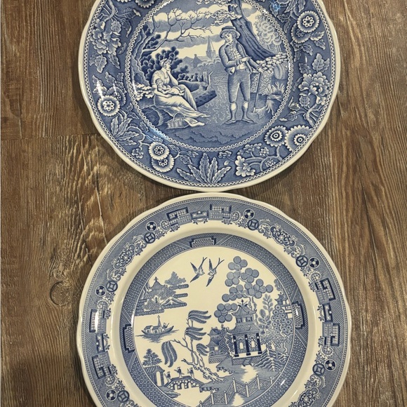 Spode Blue Room Collection  Lot Of Six Plates - Picture 3 of 8